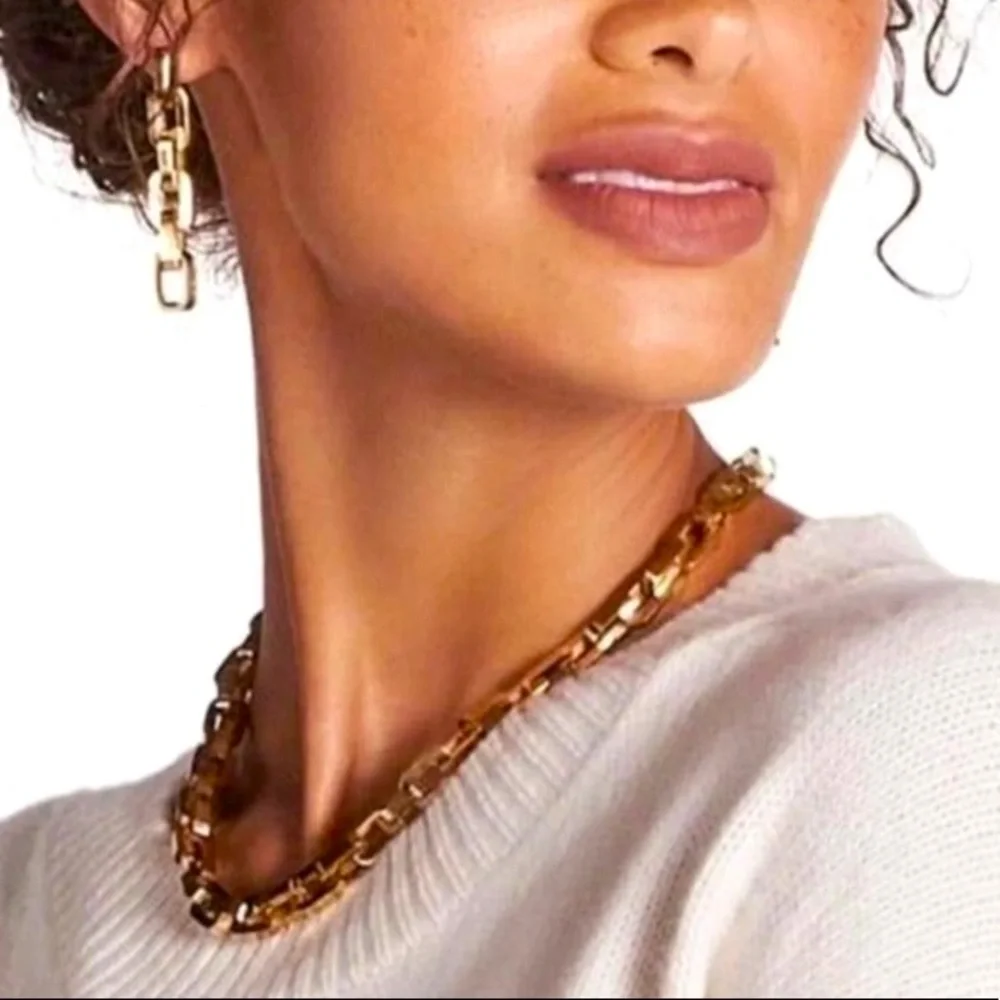 Eddie Borgo | [12K GOLD VERMEIL] Chunky Chain Supra Link Power Necklace